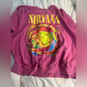 narvana urban outfitters crew neck